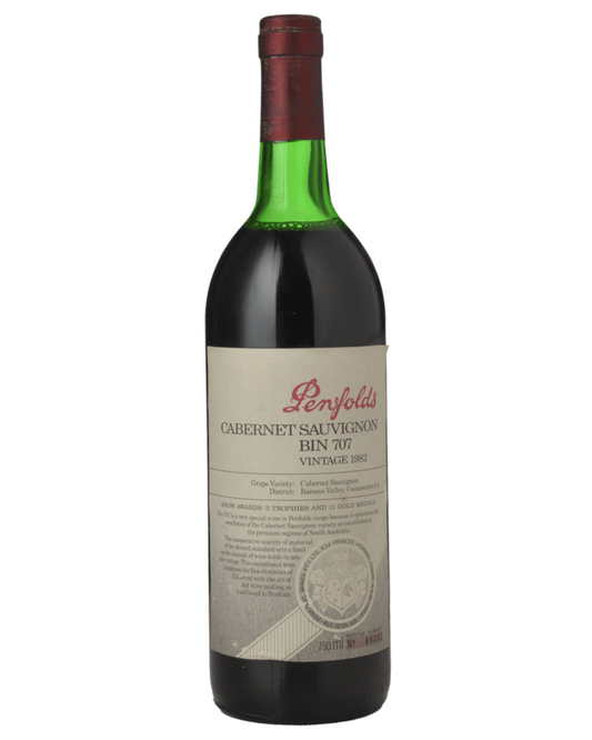 1982 Penfolds Bin 707 Cabernet Sauvignon 750ml