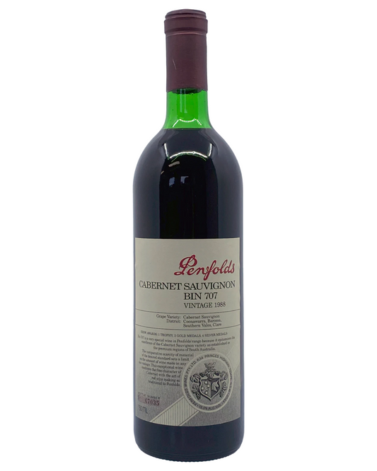 1988 Penfolds Bin 707 Cabernet Sauvignon 750ml