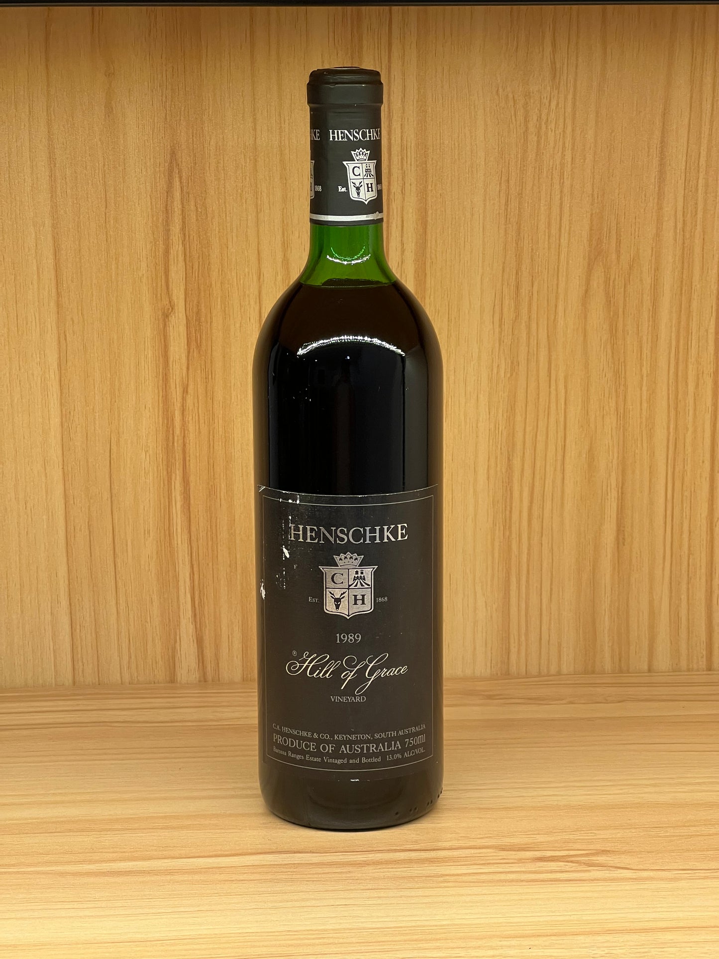 1989 Henschke Hill Of Grace Shiraz 750ml