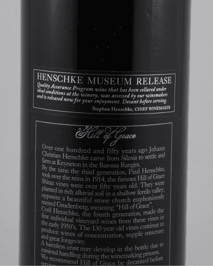 1991 Henschke Hill of Grace Shiraz 750ml