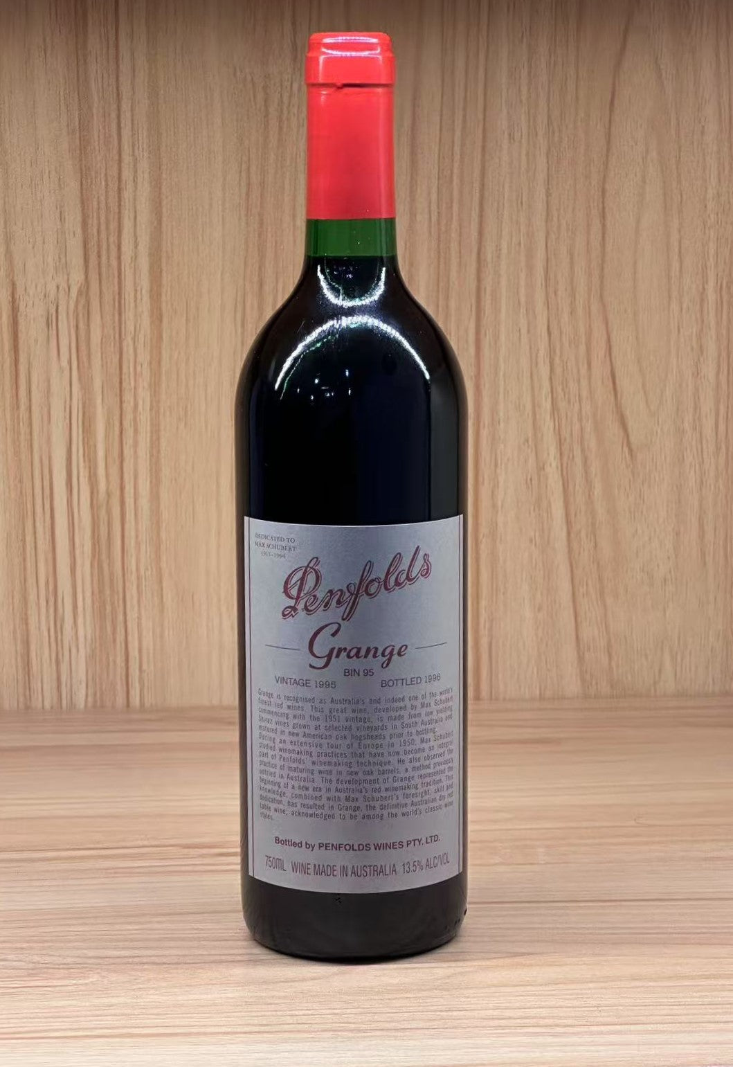 1995 Penfolds Bin 95 Grange Shiraz 750ml