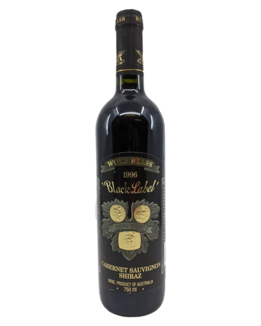 1996 Wolf Blass Black Label Cabernet Shiraz 750ml