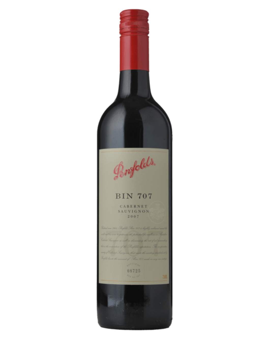 2007 Penfolds Bin 707 Cabernet Sauvignon 750ml