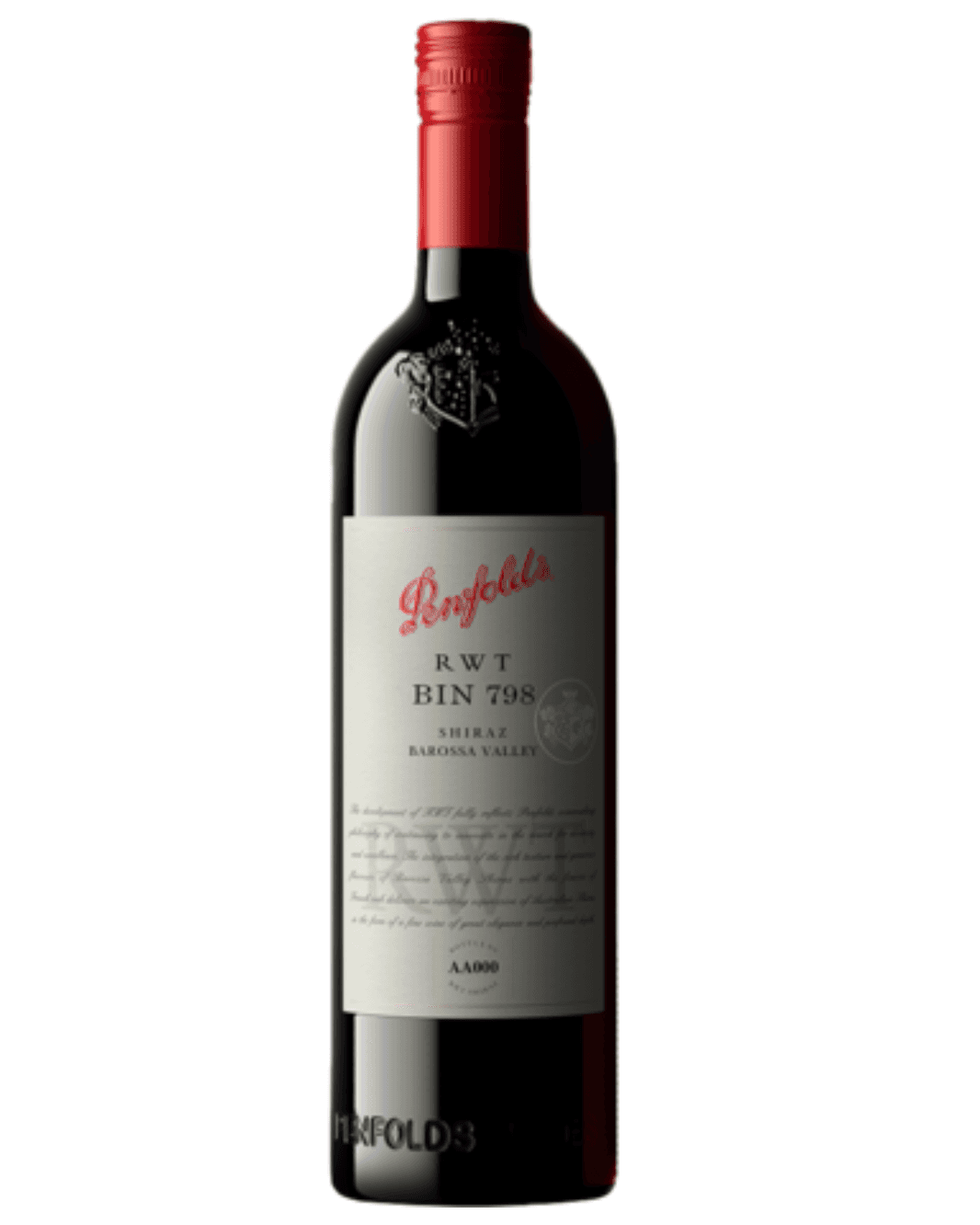 2010 Penfolds RWT Bin 798 Shiraz 750ml