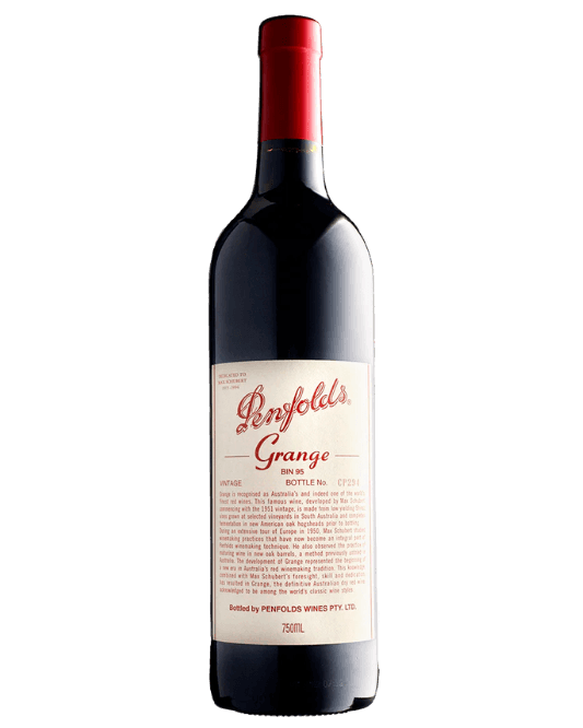 2010 Penfolds Bin 95 Grange Shiraz 750ml Original Wood Box