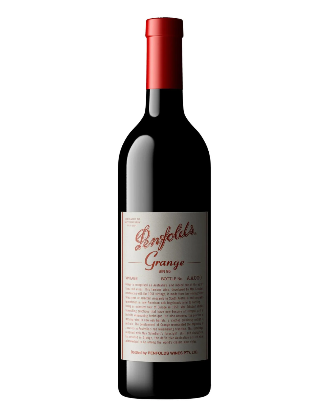 2018 Penfolds Bin 95 Grange Shiraz 750ml