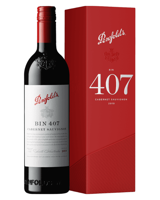 2019 Penfolds Bin 407 Cabernet Sauvignon GBX 750ml