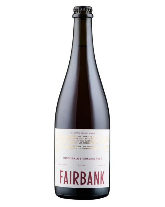 2021 Sutton Grange Fairbank Ancestral Sparkling Rose 750ml