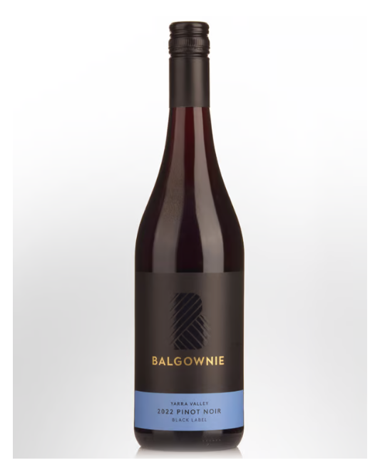 2022 Balgownie Estate Black Label Pinot Noir 750ml