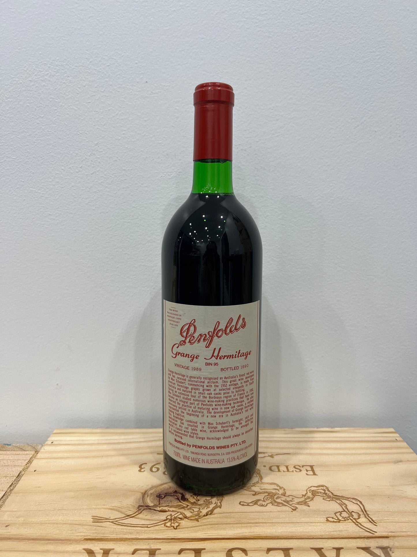 1989 Penfolds Bin 95 Grange Shiraz 750ml