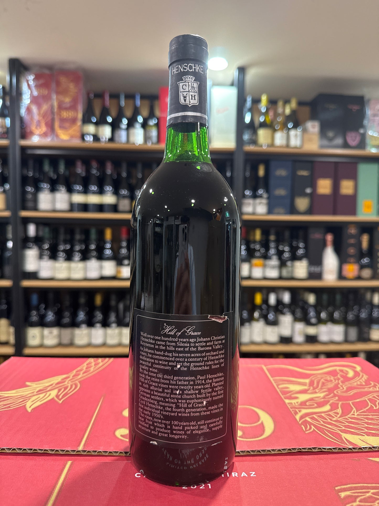 1982 Henschke Hill Of Grace Shiraz 750ml