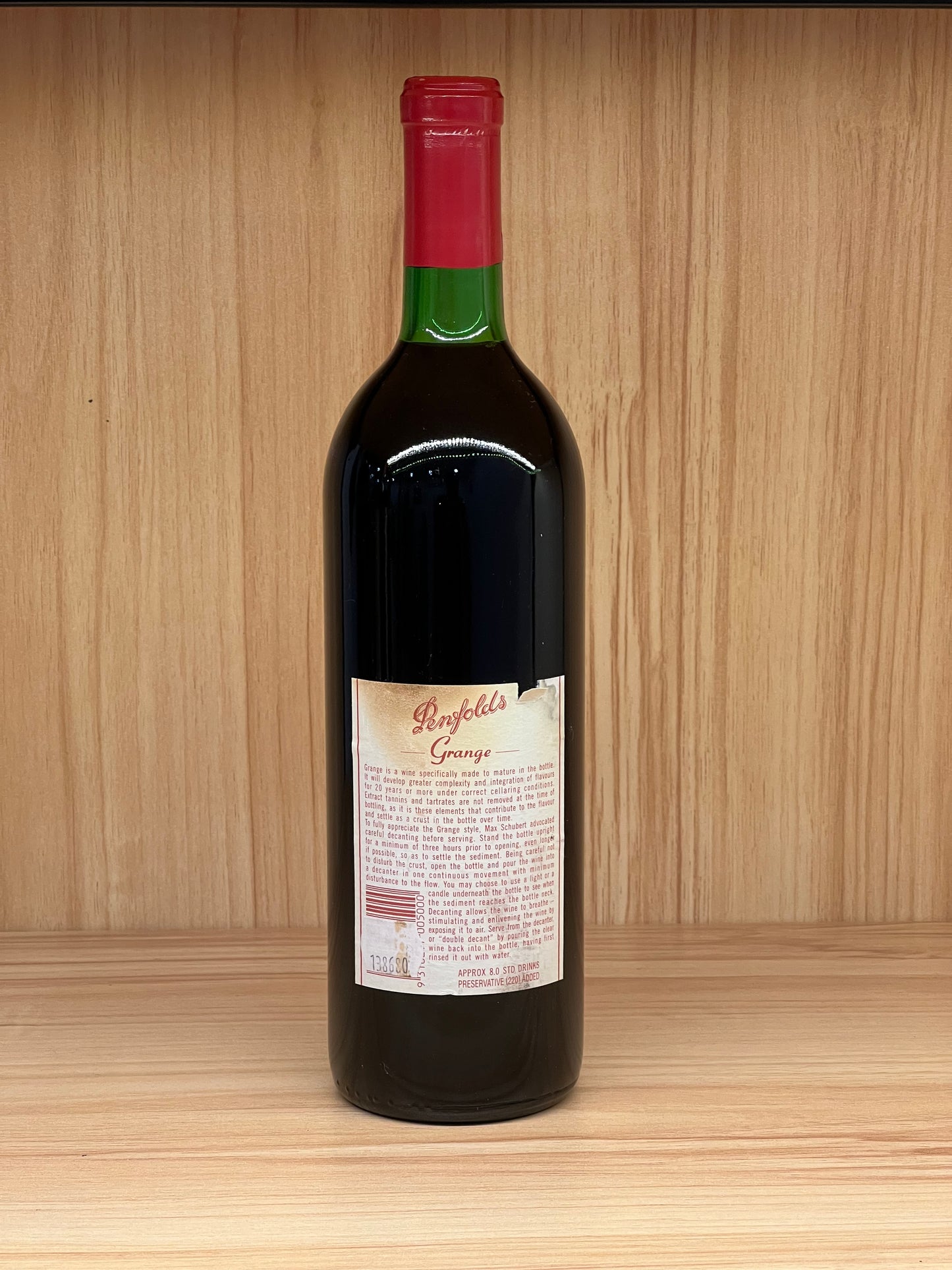 2004 Penfolds Bin 95 Grange Shiraz 750ml