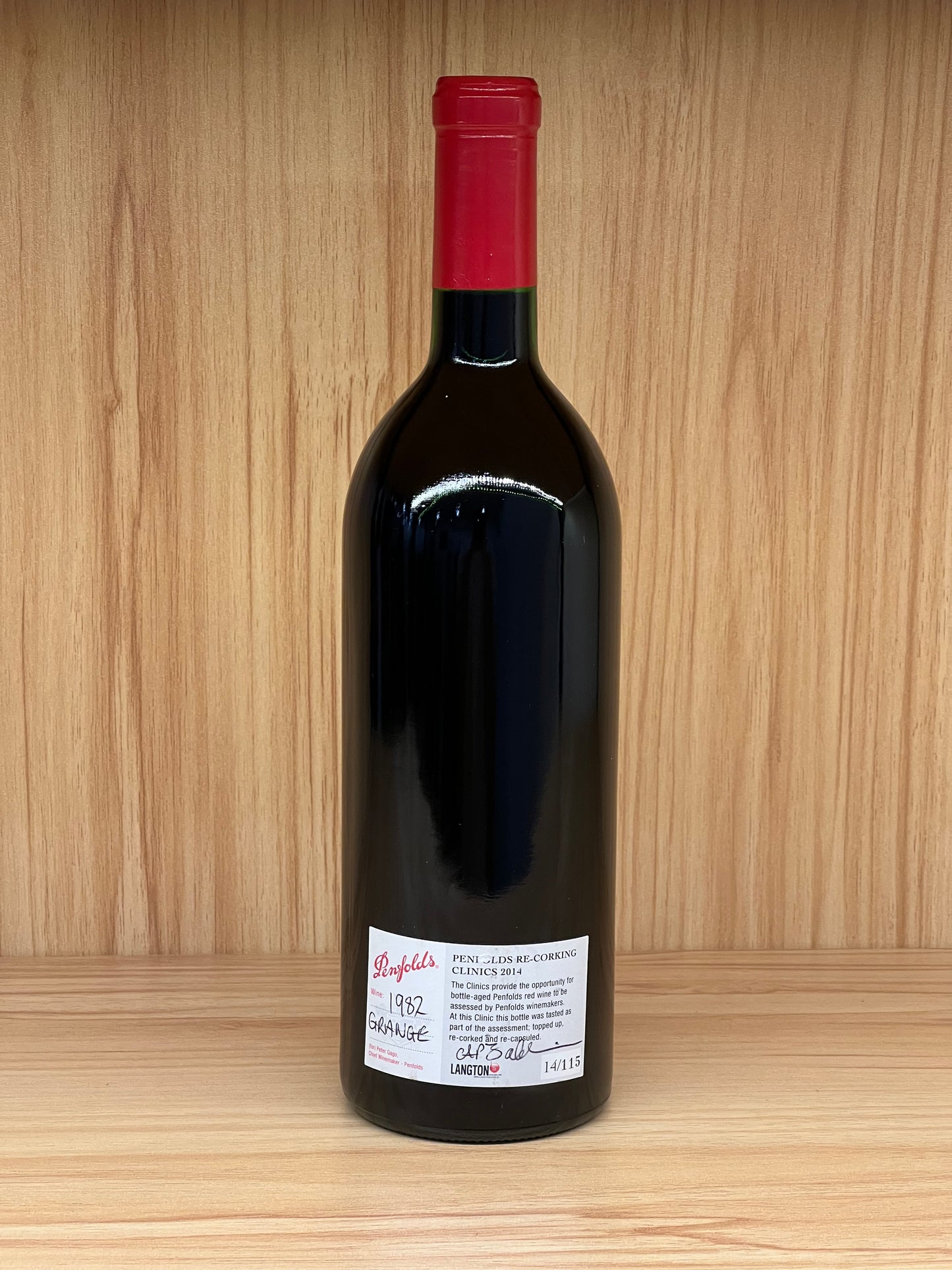 1982 Penfolds Bin 95 Grange Shiraz 750ml