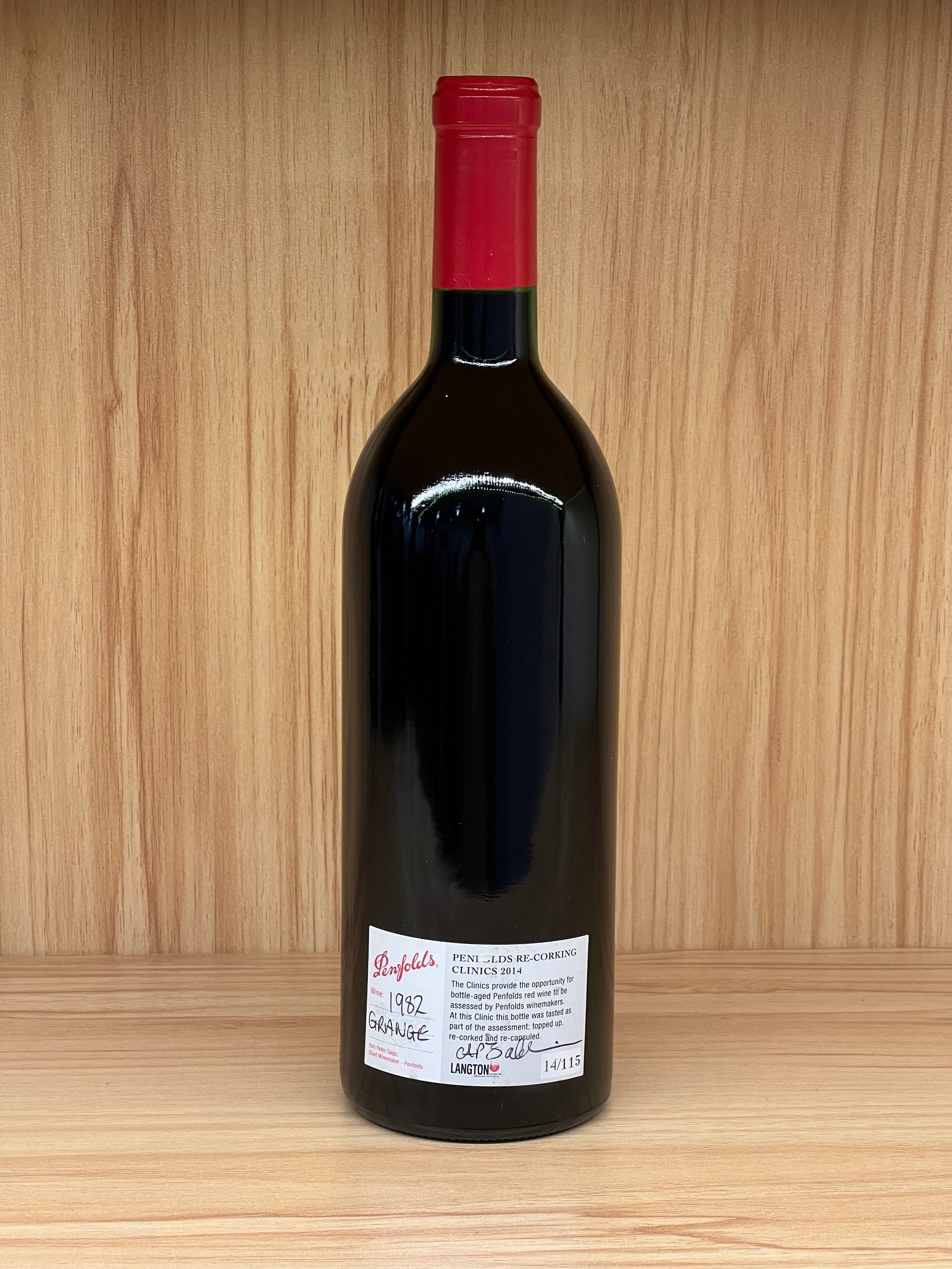 1982 Penfolds Bin 95 Grange Shiraz 750ml