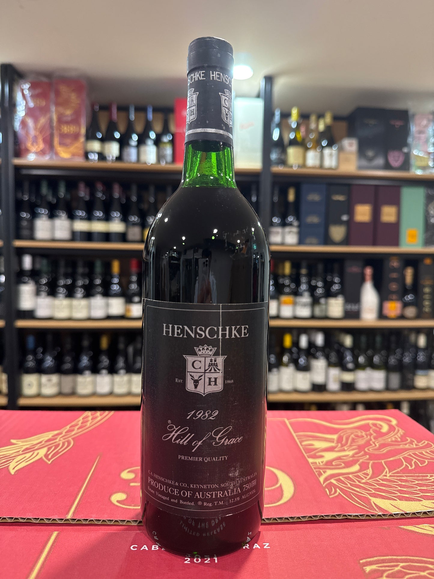 1982 Henschke Hill Of Grace Shiraz 750ml