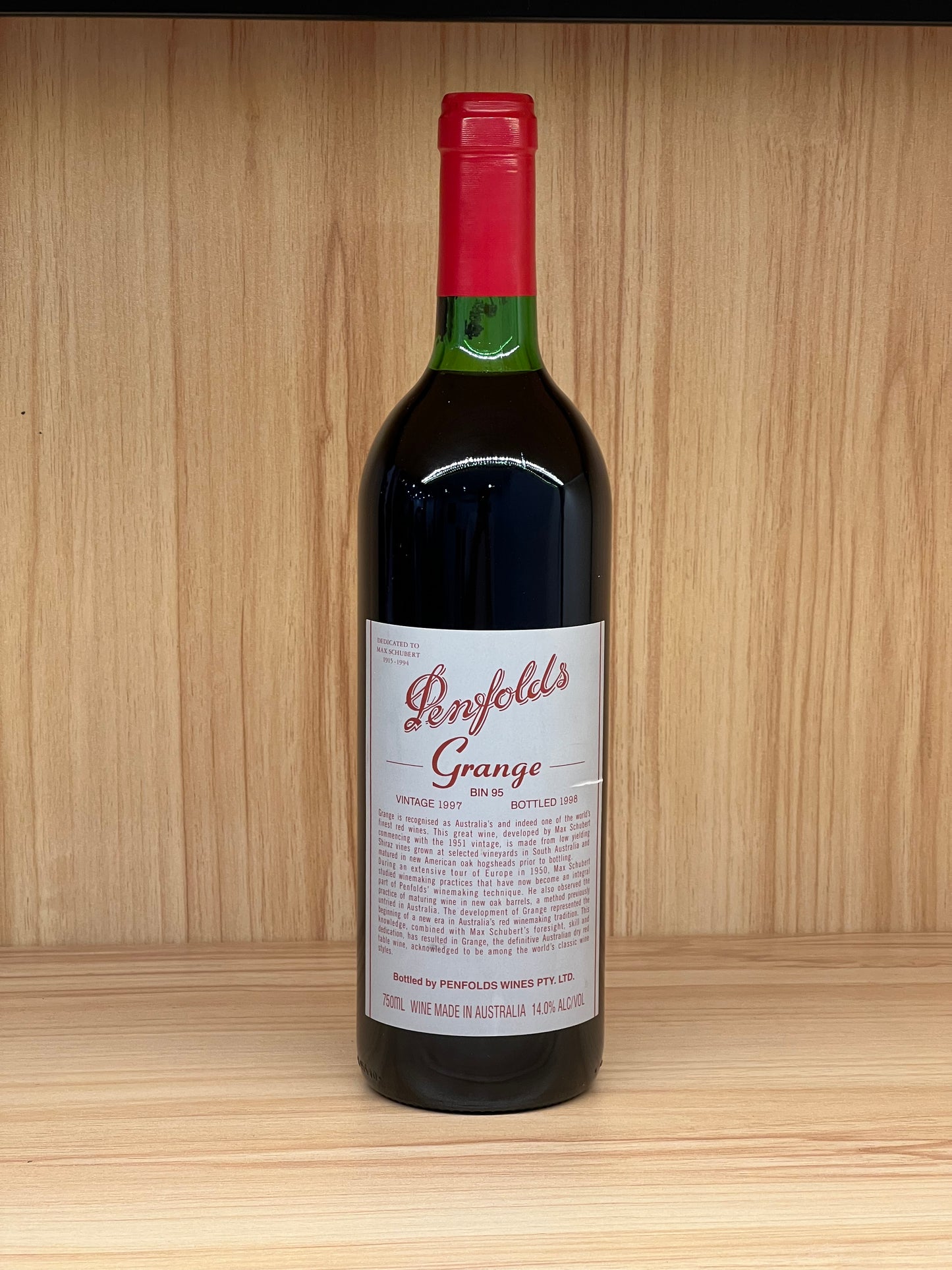 1997 Penfolds Bin 95 Grange Shiraz 750ml