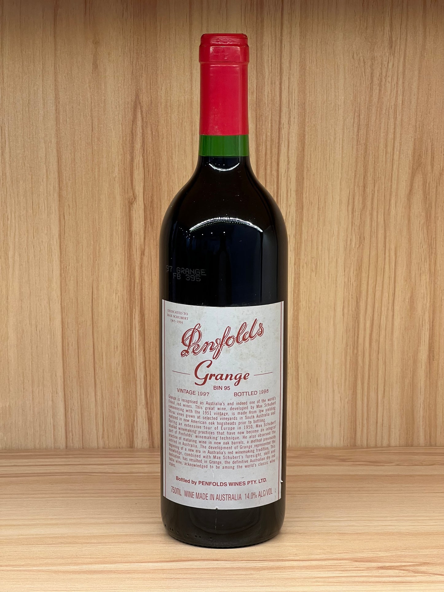 1997 Penfolds Bin 95 Grange Shiraz 750ml