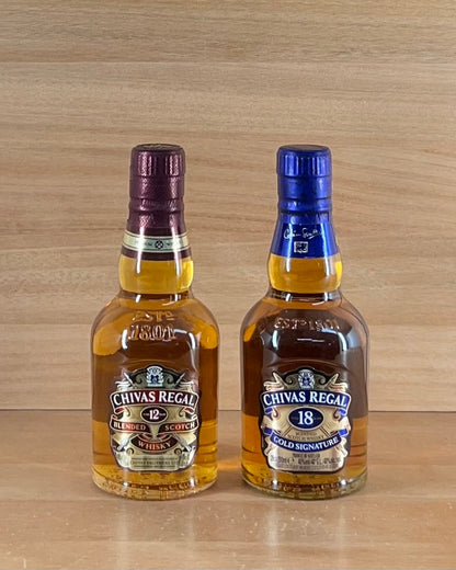 Chivas Regal 12 YO and 18 YO 200ml×2 Multi Pack