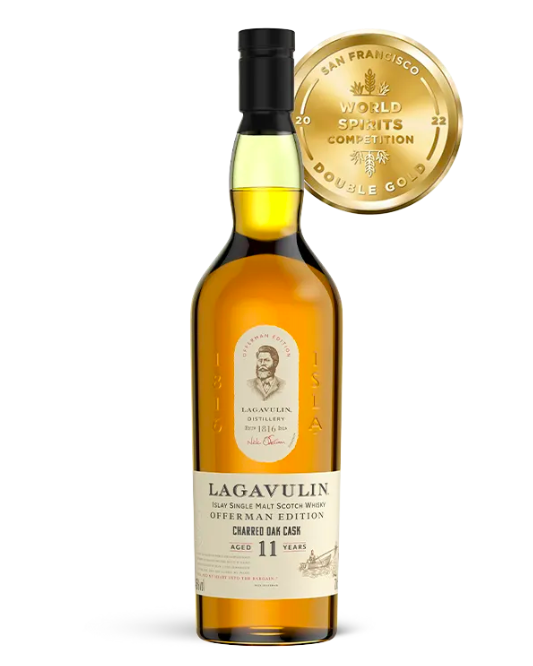 Lagavulin Offerman Edition Charred Oak Cask Finish 11 Year Old Single Malt Scotch Whisky 750ml