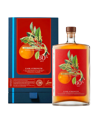 Lark Chinotto Cask II Single Malt Whisky Cask Strength 500ml