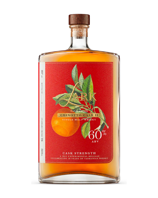 Lark Chinotto Cask II Single Malt Whisky Cask Strength 500ml