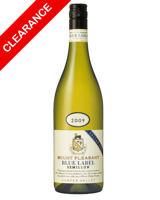 2009 Mount Pleasant Blue Label Cellar Aged Semillon 750ml