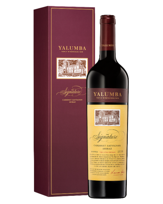 2018 Yalumba The Signature Cabernet Sauvignon Shiraz 750ml Gift Box