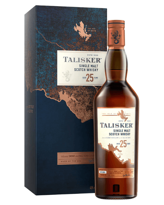 Talisker 25 Year Old Single Malt Scotch Whisky 700ml