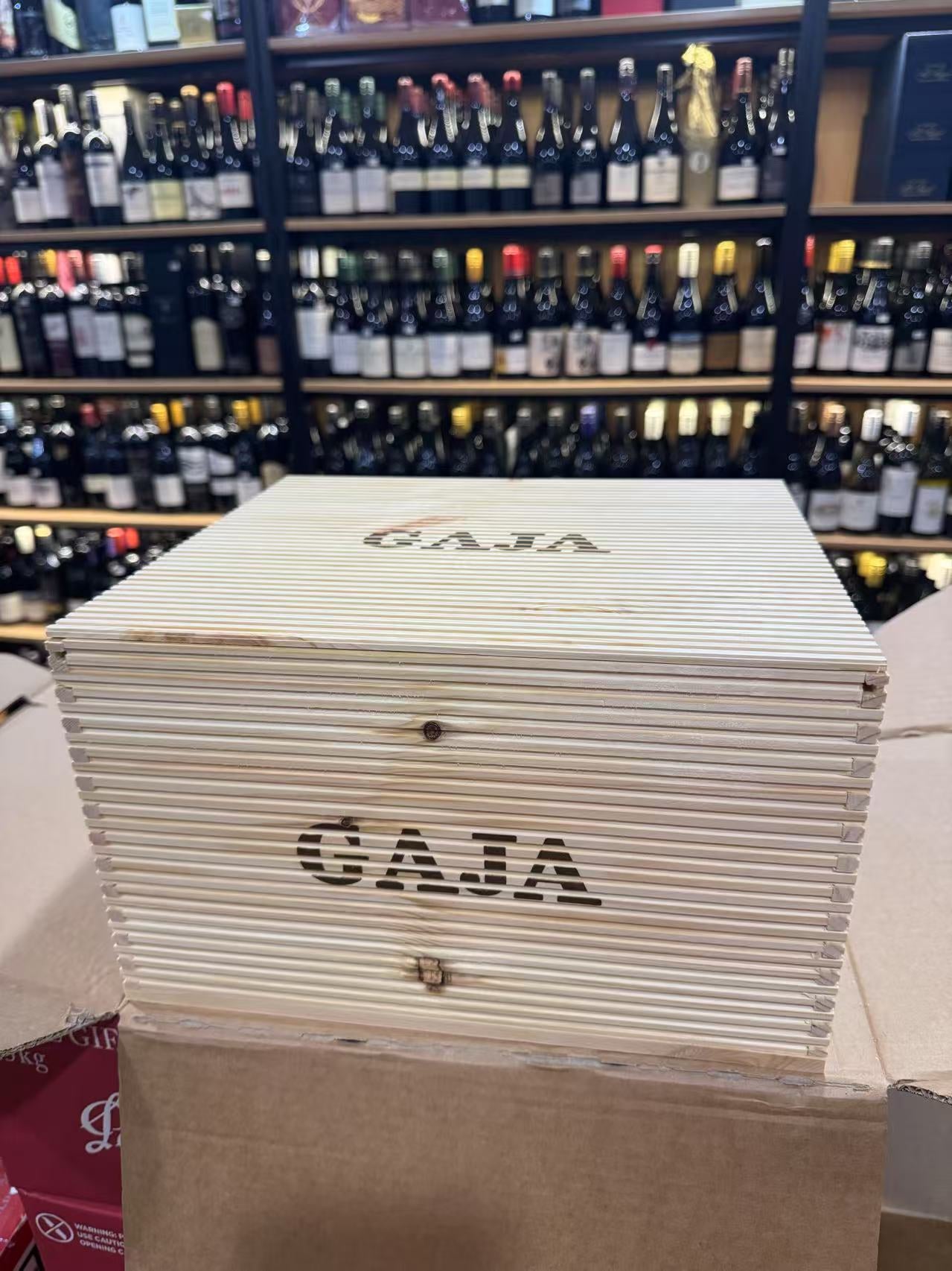 2022 Gaja Gaia & Rey Chardonnay Langhe 750ml 6pk Timber box