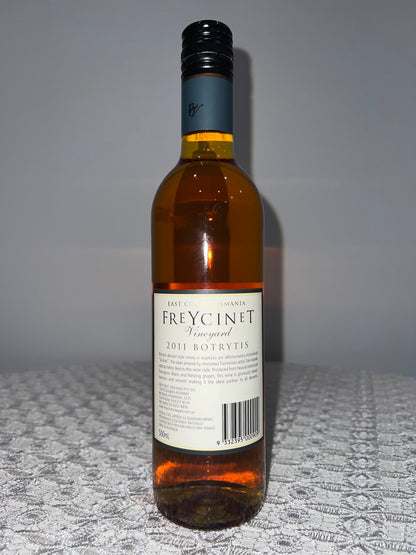 2011 Freycinet Vineyard Botrytis 500ml Back Label