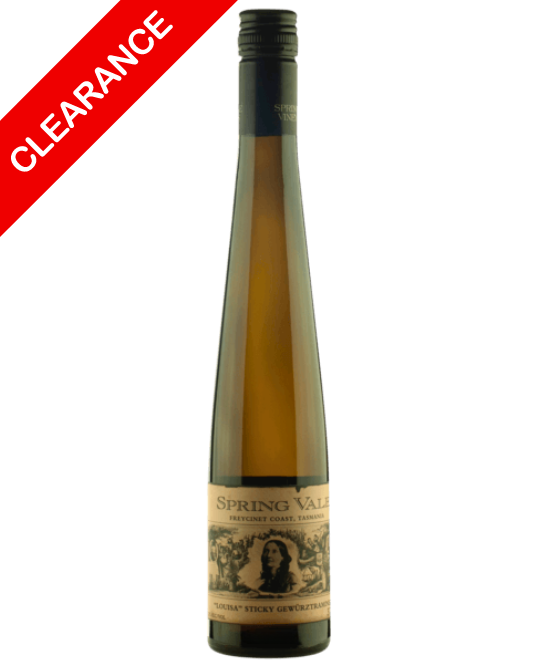 2017 Spring Vale Louisa Sticky Gewurztraminer 375ml