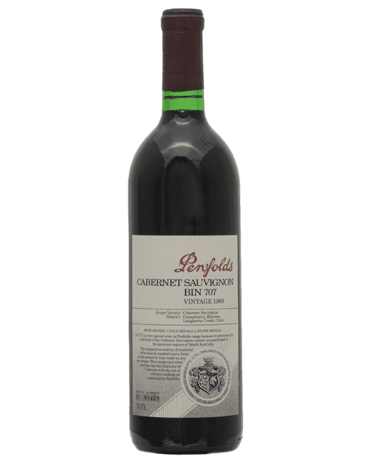 1988 Penfolds Bin 707 Cabernet Sauvignon 750ml