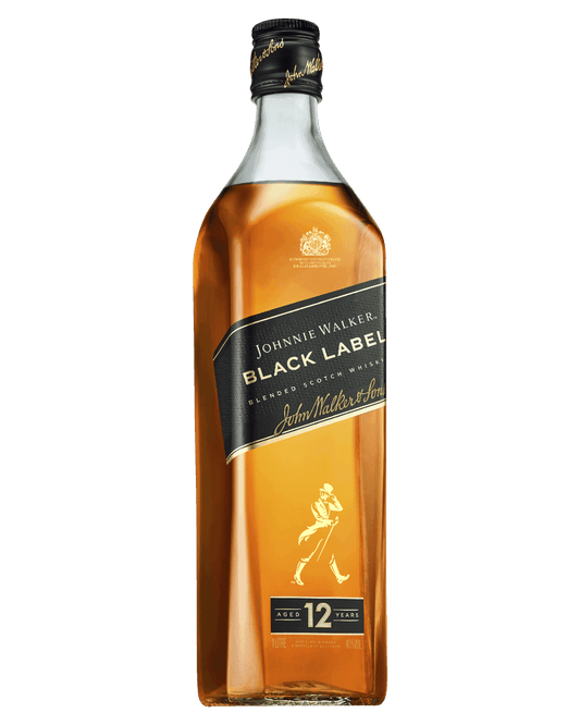 Johnnie Walker Black Label Blended Scotch Whisky 1L