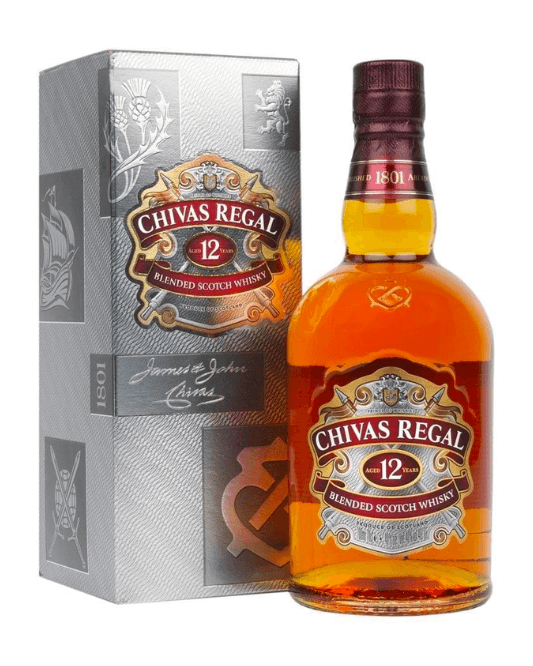 Chivas Regal 12 Year Old Blended Scotch Whisky 1L