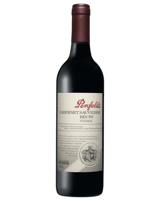 1983 Penfolds Bin 707 Cabernet Sauvignon 750ml