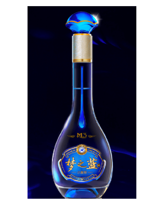 Yanghe Mengzhilan M3 Crystal (Dream Blue M3) 40.8%  550ml