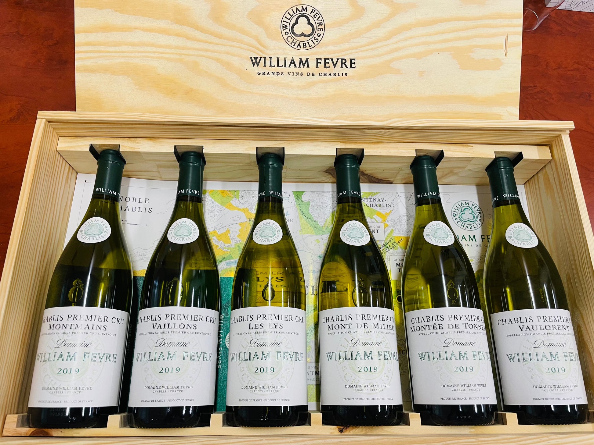 Domaine William Fevre 1er cru 2019 A Journey in Chablis 6-Pack